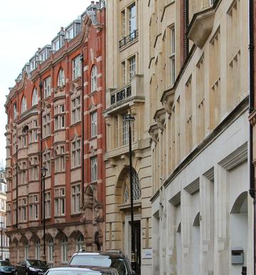 Picture of the street outside the Department of Education