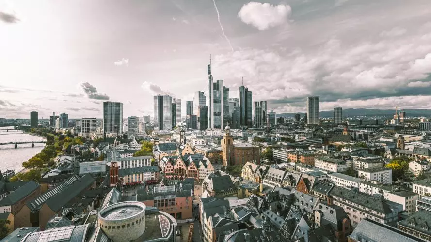 Skyline of Frankfurt